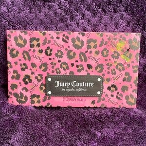 Juicy Couture Pink and Black Leopard Print Eyeshadow Palette